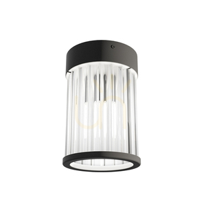 Ceiling Light Fiatto Open Design Highlights Black Glass Metal 80 mm G9 IP20 small 1