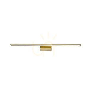 Wall Light Open Design Highlights Luce 915 mm White Satin Gold LED IP44 3000K small 2