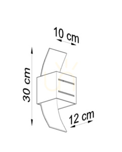Wall lamp LIMA Sollux 3 Wall lamp LIMA Sollux small 3