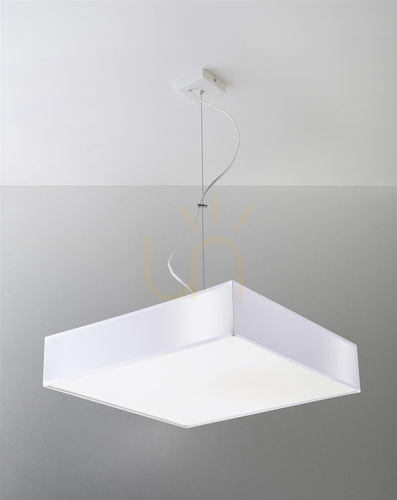 Check Pendant lamp HORUS 45 white Sollux