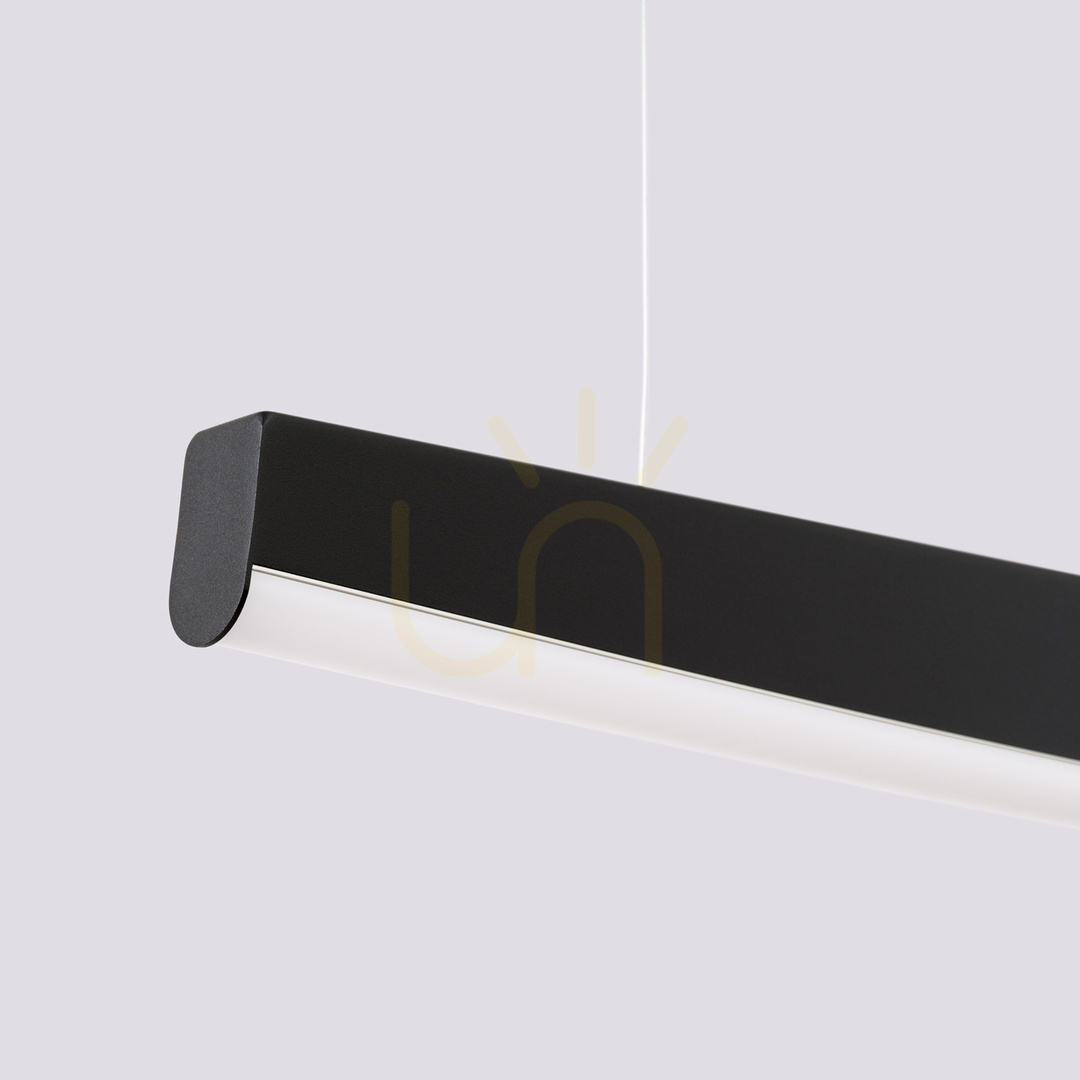 Show JORUN 80 black LED 3000K Sollux pendant lamp JORUN 80 black LED 3000K Sollux pendant lamp