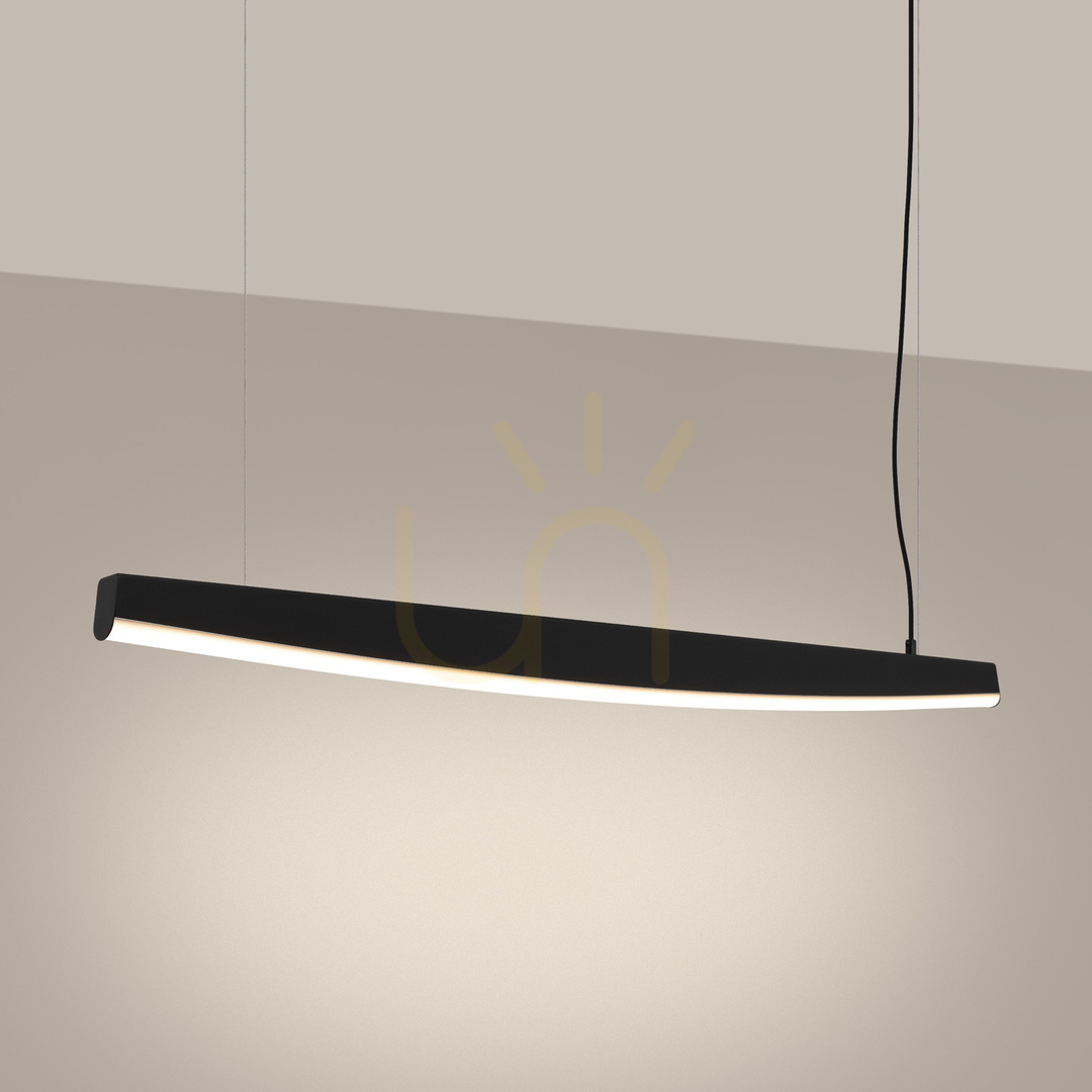 Check JORUN 80 black LED 3000K Sollux pendant lamp JORUN 80 black LED 3000K Sollux pendant lamp