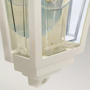 Deco Lane wall lantern - 1 light source - Cream Elstead 2 Deco Lane wall lantern - 1 light source - Cream Elstead small 2