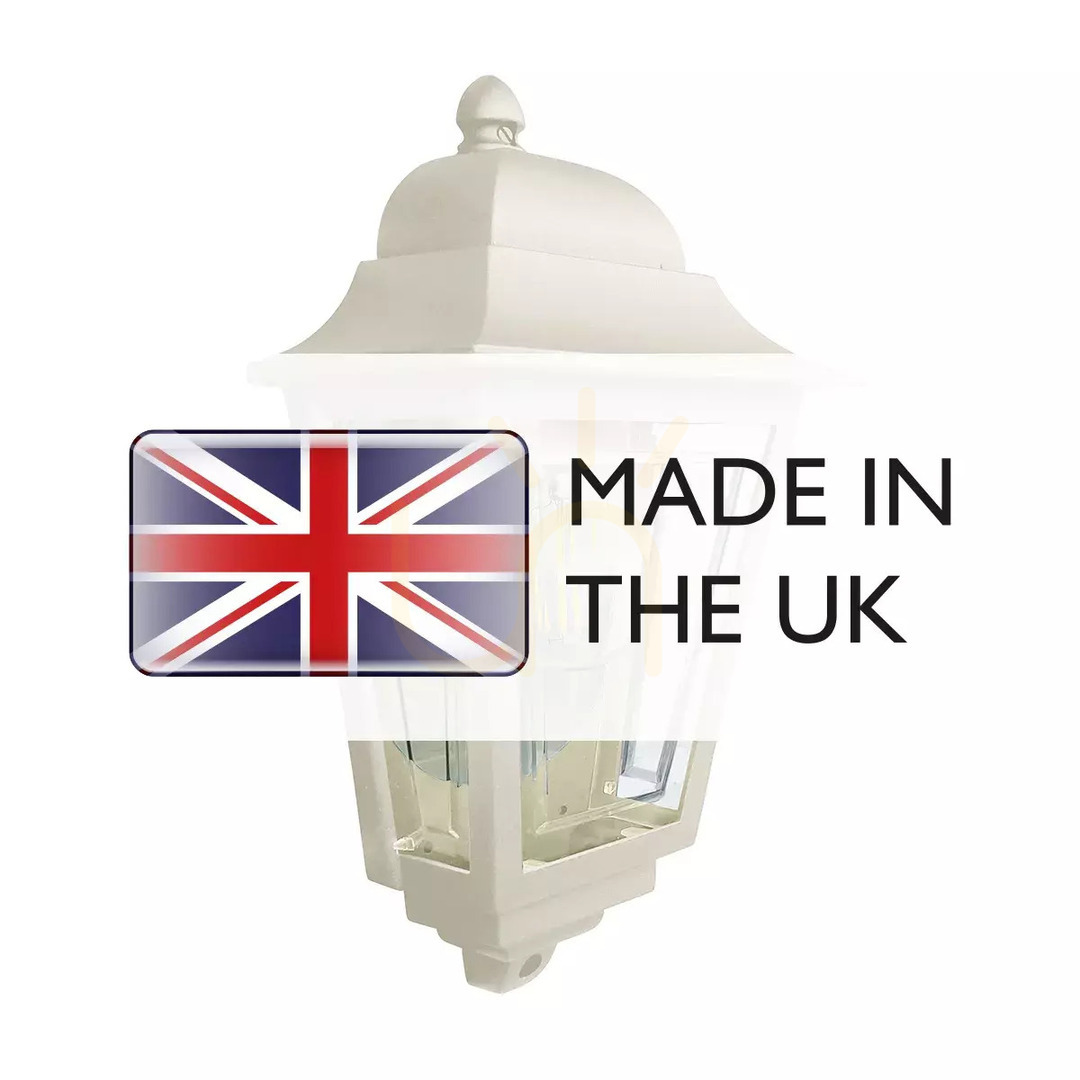 Show Deco Lane wall lantern - 1 light source - Cream Elstead Deco Lane wall lantern - 1 light source - Cream Elstead