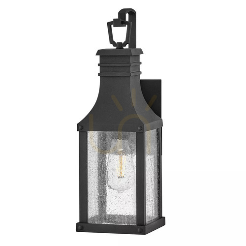 Check Beacon Hill small wall lantern - 1 light source - Museum black Elstead