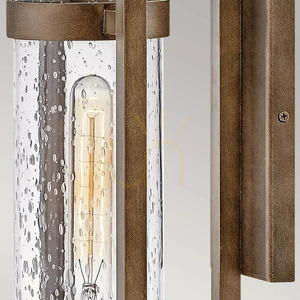 Cordillera wall lantern - 1 light source - Patinated bronze Elstead 1 Cordillera wall lantern - 1 light source - Patinated bronze Elstead small 1