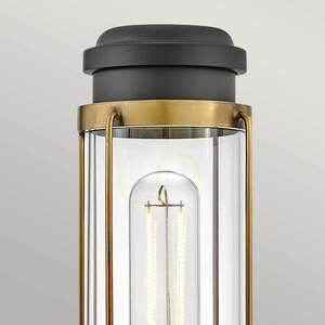 Masthead Wall Light - 1 light source - Heritage Brass and Black Elstead small 6