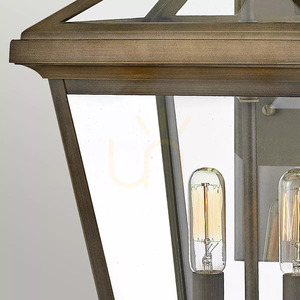 Medium wall lantern Palm - 2 light sources - Patinated bronze Elstead 3 Medium wall lantern Palm - 2 light sources - Patinated bronze Elstead small 3