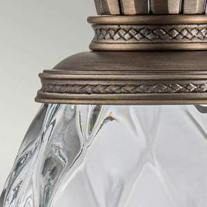 Plantation medium wall lantern - 1 light source - Patinated bronze Elstead 1 Plantation medium wall lantern - 1 light source - Patinated bronze Elstead small 1