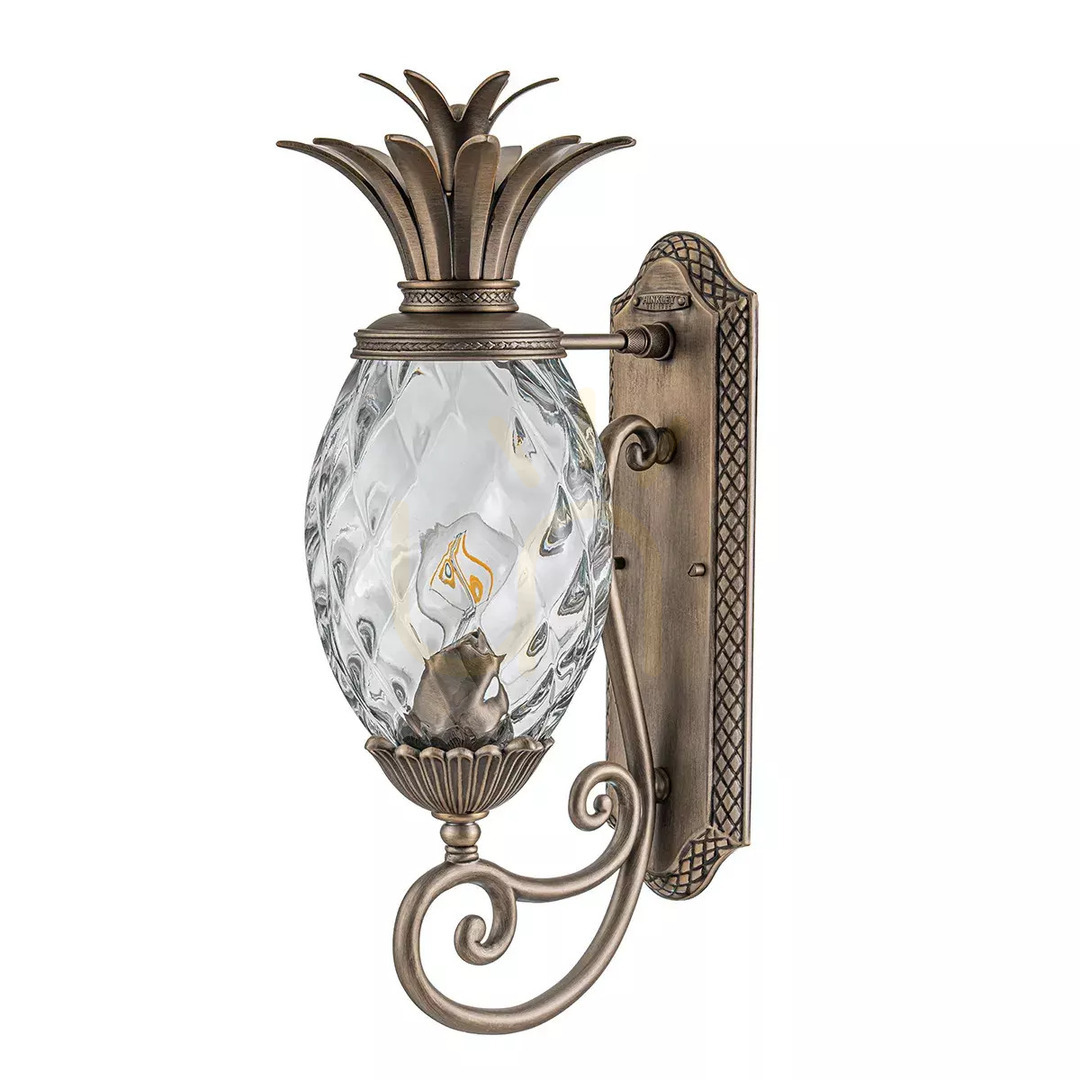 Show Plantation medium wall lantern - 1 light source - Patinated bronze Elstead Plantation medium wall lantern - 1 light source - Patinated bronze Elstead