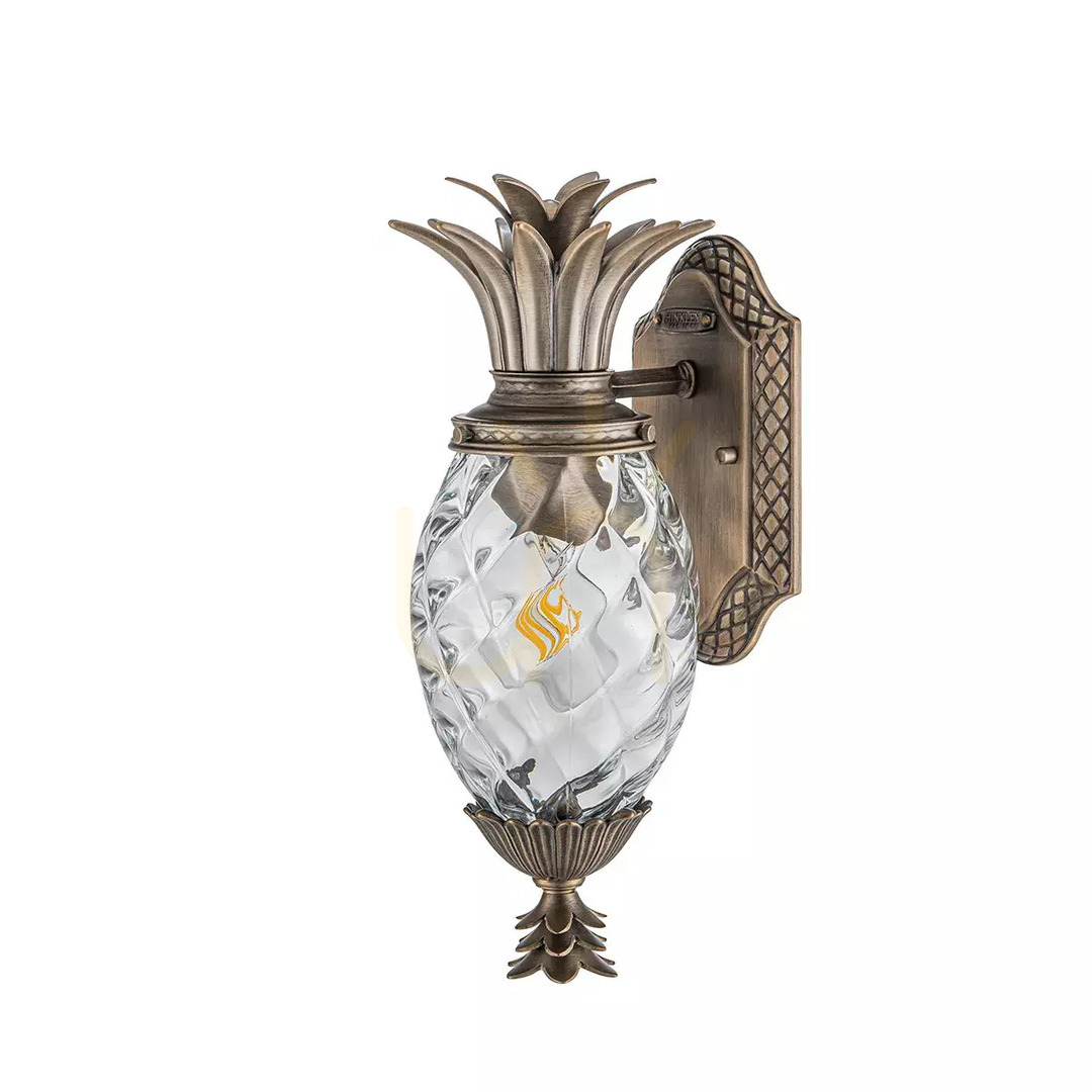 Check Plantation small wall lantern - 1 light source - Patinated bronze Elstead Plantation small wall lantern - 1 light source - Patinated bronze Elstead