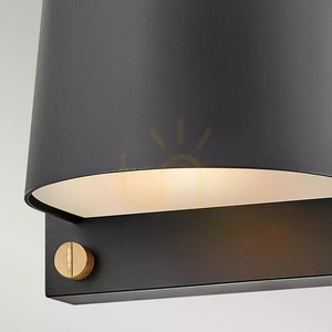 Scout Small Outdoor Wall Light - 1 Light - Black Elstead small 1