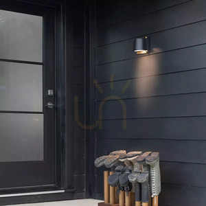 Scout Small Outdoor Wall Light - 1 Light - Black Elstead small 4