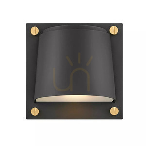 Scout Small Outdoor Wall Light - 1 Light - Black Elstead small 5