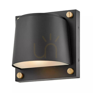 Scout Small Outdoor Wall Light - 1 Light - Black Elstead small 0