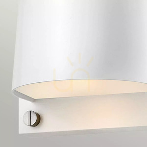 Scout outdoor wall light GU10 IP44 – satin white – Hinkley / Elstead small 1