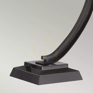 Pomeroy Tiffany table lamp - 1xE27 - Western Bronze Elstead small 3