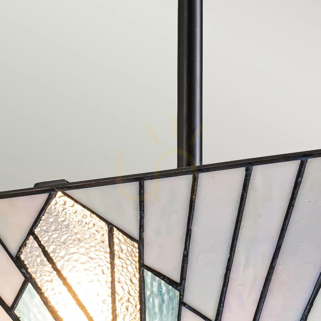 View Pendant lamp, Alderley semi-flame - 2 light sources - Vintage brown Elstead Pendant lamp, Alderley semi-flame - 2 light sources - Vintage brown Elstead