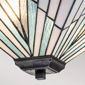 Pendant lamp, Alderley semi-flame - 2 light sources - Vintage brown Elstead 2 Pendant lamp, Alderley semi-flame - 2 light sources - Vintage brown Elstead small 2