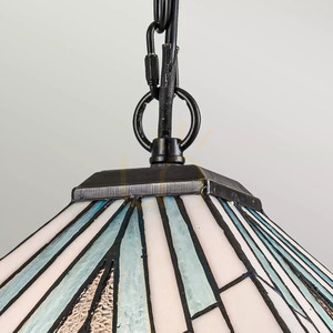 Alderley pendant lamp - 1 light source - Vintage brown Elstead 1 Alderley pendant lamp - 1 light source - Vintage brown Elstead small 1