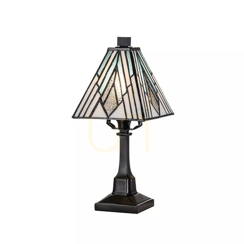 Check Alderley small table lamp - 1 light source - Vintage brown Elstead