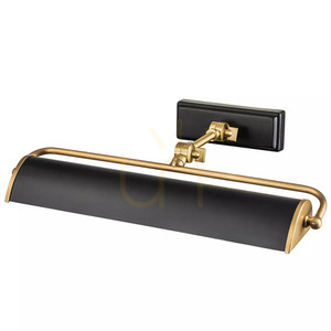 Winchfield medium picture lamp - 2 light sources - Aged brass Elstead 0 Winchfield medium picture lamp - 2 light sources - Aged brass Elstead small 0