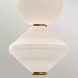 Bijou LED pendant lamp - - Aged gold Elstead 2 Bijou LED pendant lamp - - Aged gold Elstead small 2