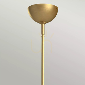 Jude chandelier - 3 light sources - Brushed gold Elstead small 1