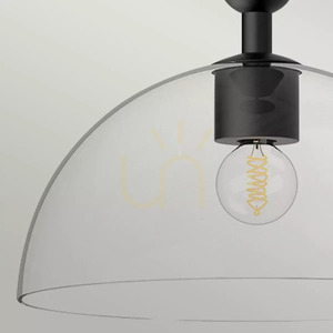 Jude pendant lamp - 1 light source - Matte black Elstead 3 Jude pendant lamp - 1 light source - Matte black Elstead small 3