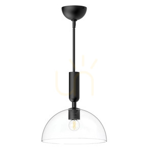 Jude pendant lamp - 1 light source - Matte black Elstead 0 Jude pendant lamp - 1 light source - Matte black Elstead small 0