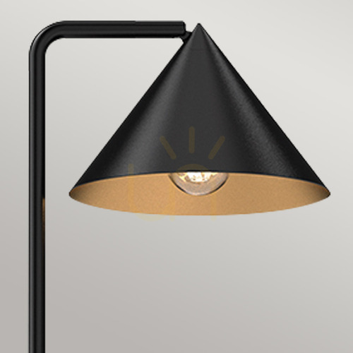 Check Remyck floor lamp - 1 light source - Matte black Elstead