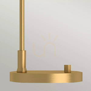 Remyck table lamp - 1 light source - Brushed gold Elstead small 1