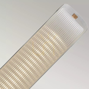 Hinkley Arco Linear LED Pendant 117 cm Heritage Brass - Elstead small 3