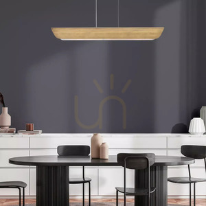 Hinkley Arco Linear LED Pendant 117 cm Heritage Brass - Elstead small 6