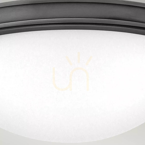 Check Collier Small Flush Ceiling Light - 2 lights - Black Oxide Elstead