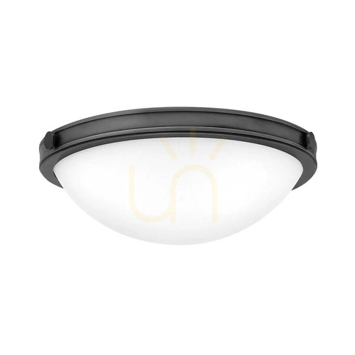 Check Small Collier plafond - 2 light sources - Extinguished black Elstead