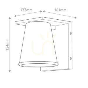 Hans wall lantern - 1 light source - Structural white Elstead 7 Hans wall lantern - 1 light source - Structural white Elstead small 7