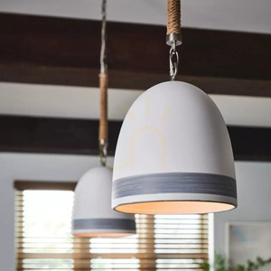Nash pendant lamp - 1 light source - Antique nickel Elstead small 4