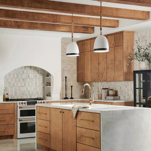 Nash pendant lamp - 1 light source - Classic brass Elstead small 3