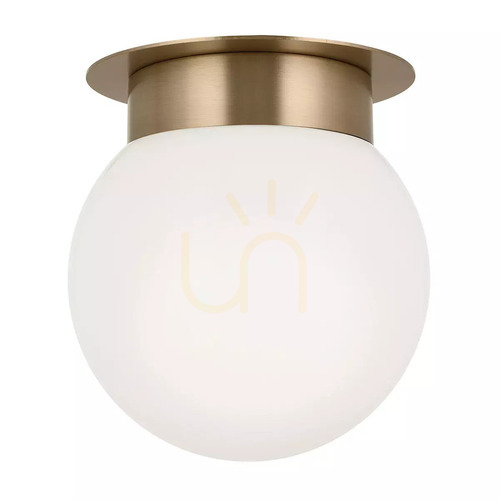 Check Kichler Albers flush ceiling light champagne bronze E27 20.3 cm KL-ALBERS-F-G-CPZ