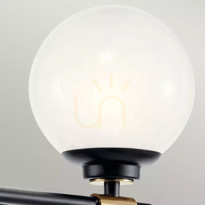 Benno wall lamp - 2 light sources - Black, Champagne Elstead 4 Benno wall lamp - 2 light sources - Black, Champagne Elstead small 4