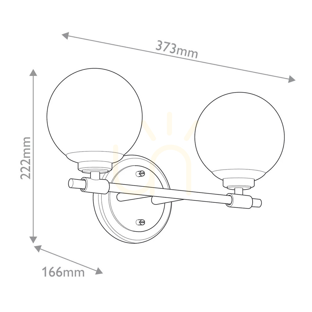 View Benno wall lamp - 2 light sources - Black, Champagne Elstead Benno wall lamp - 2 light sources - Black, Champagne Elstead