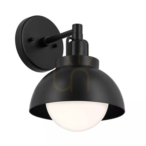 Check Wall lamp, Semi-Plafond, Niva Pendant Lamp - 1 light source - Black Elstead