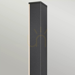Nocar Large LED Exterior Wall Light - Textured Black Elstead small 2