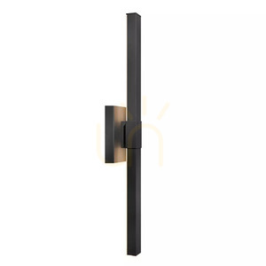 Nocar Large LED Exterior Wall Light - Textured Black Elstead small 0