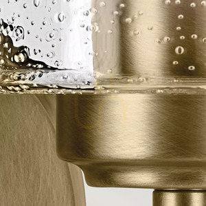 Winslow wall lamp - 1 light source - Natural brass Elstead small 4