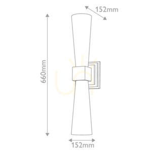 Kristy wall lamp - 2 light sources - Faded gold Elstead 5 Kristy wall lamp - 2 light sources - Faded gold Elstead small 5
