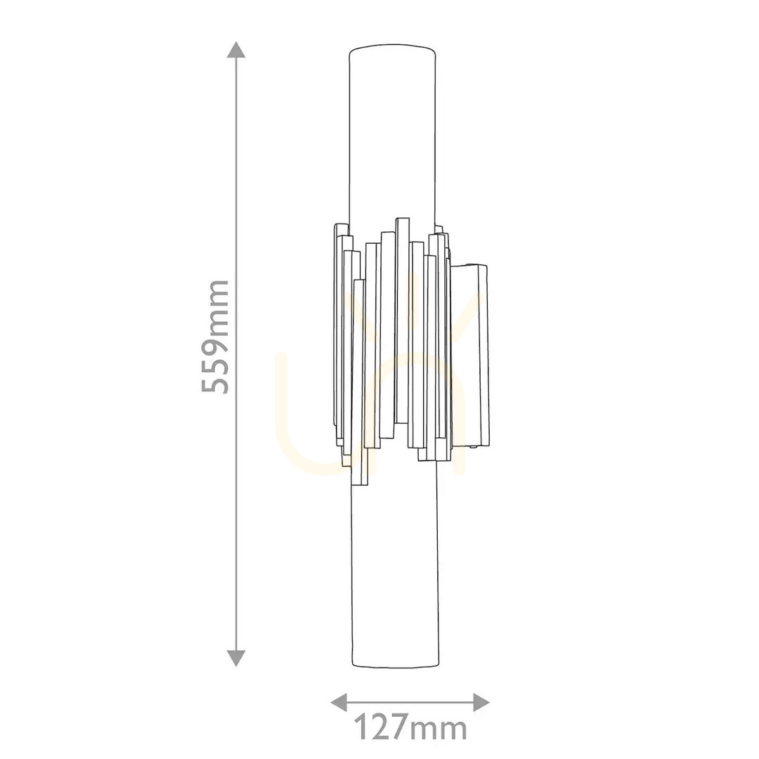 Preview Marvele wall lamp - 2 light sources - Aged brass Elstead Marvele wall lamp - 2 light sources - Aged brass Elstead