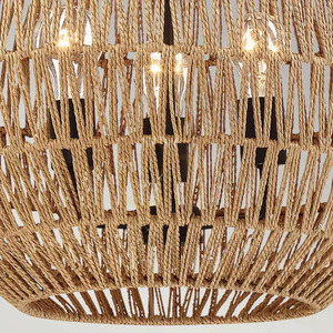 Casablanca pendant lamp - 3 light sources - Palladian bronze Elstead small 4