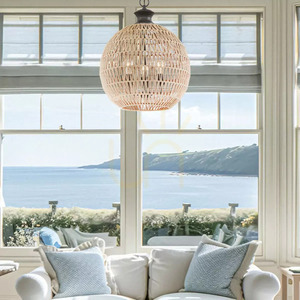 Casablanca pendant lamp - 3 light sources - Palladian bronze Elstead small 5